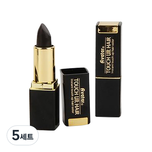 아바타 새치커버 흑색, 10개