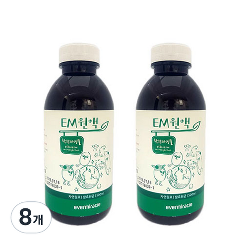 에버미라클 EM원액, 500ml, 8개
