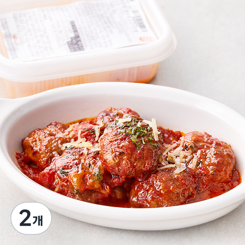 더반찬& 토마토소스 미트볼, 185g, 2개
