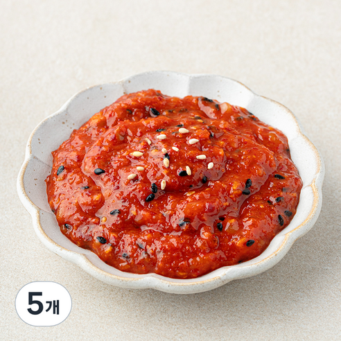 식탁위의사계 오징어젓갈 초무침, 150g, 5개