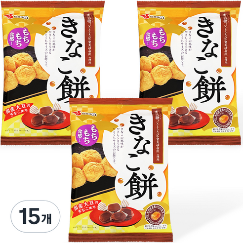 세이카 키나코 모찌 인절미 맛, 120g, 15개