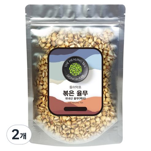 동이약초 국내산 볶은 율무, 250g, 2개