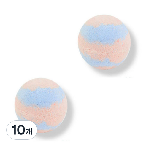 비즐리 거품입욕제 딥머스크향, 140g, 10개