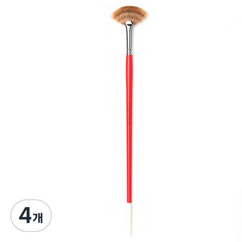 화홍 팬붓 220, F 3호, 4개