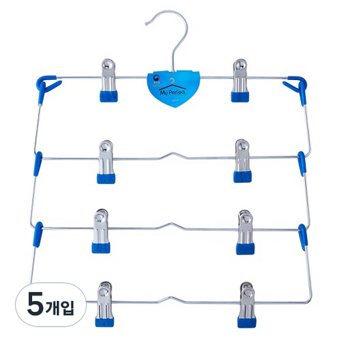 마이퍼펙트 프리미엄 치마걸이 분리형, 혼합색상, 5개입