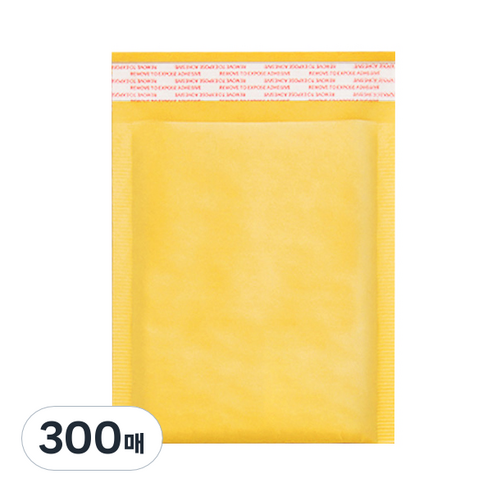 다다 에어캡 안전봉투 15*18cm, 300개