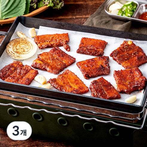 고추장 삼겹살 (냉장), 600g, 3개