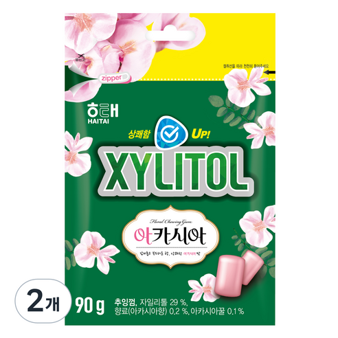 해태제과 자일리톨 아카시아 껌
