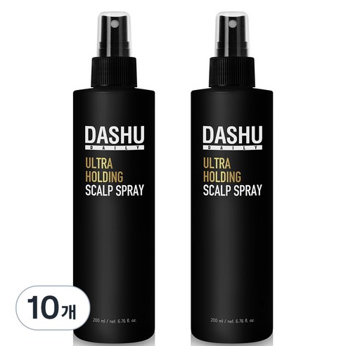 다슈 울트라 홀딩 스칼프 탈모증상완화 헤어스프레이, 200ml, 10개