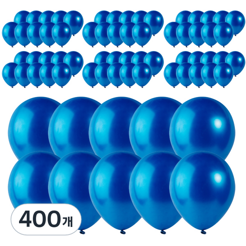 로켓풍선 30cm, 펄 사파이어블루, 400개
