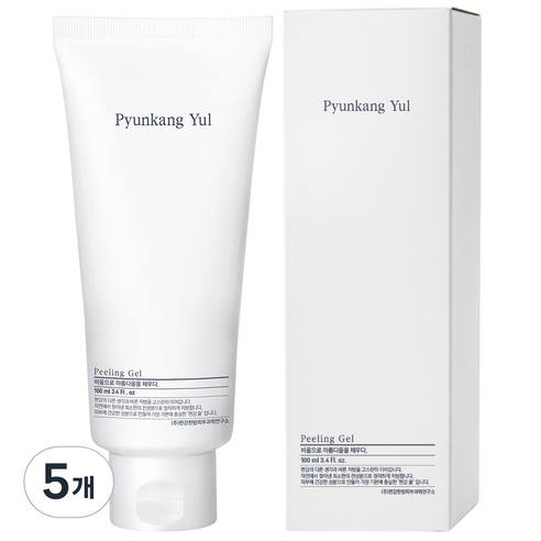 편강율 저자극 각질 케어 필링젤, 100ml, 5개