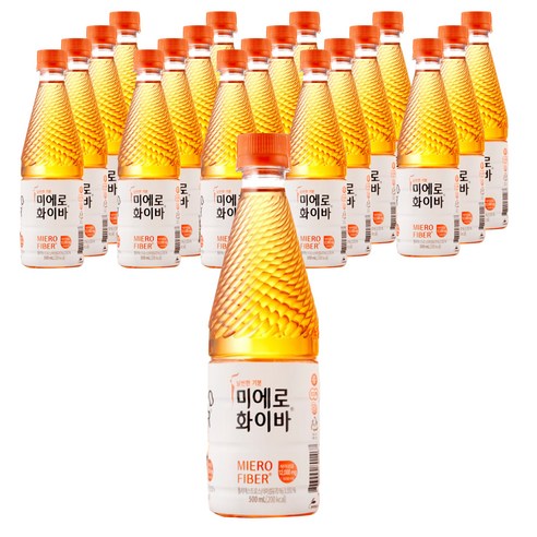 미에로화이바 PET, 500ml, 20개