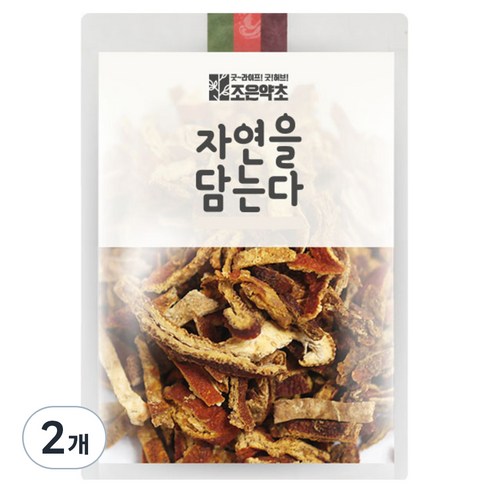 조은약초 귤껍질, 300g, 2개