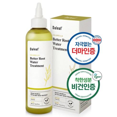달리프 클로렐라 베러 루트 워터 트리트먼트, 200ml, 1개