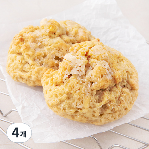브로드카세 플레인 스콘 2개입, 160g, 4개
