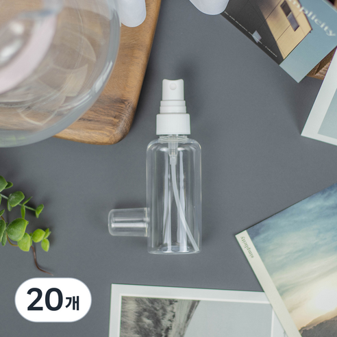 생활미소 스프레이용기 80ml, 20개
