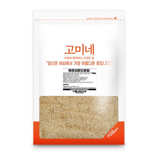 고미네 볶은 아몬드분말, 500g, 1개