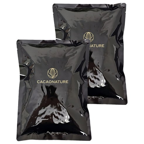 카카오네이처 화이트 컴파운드 코팅 초콜릿, 500g, 2개