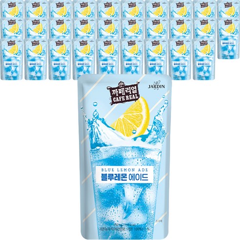 쟈뎅 까페리얼 블루레몬 에이드, 230ml, 30개입