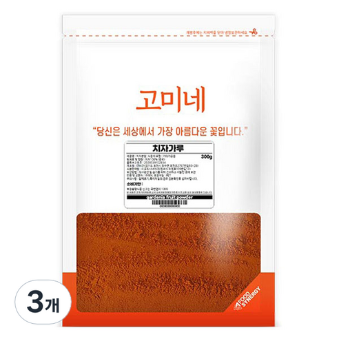 고미네 치자가루, 300g, 3개