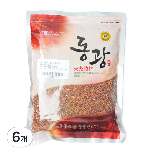 동광종합물산 나복자 내복자 인도산, 600g, 6개