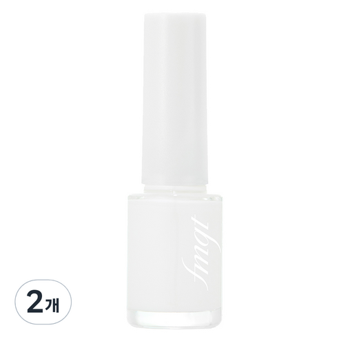 더페이스샵 fmgt 스타일 네일 7ml, 3WH 화이트 클래식, 2개