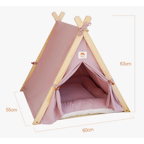 반려동물에게 최고의 안식처를 제공하는 리스펫 텐트 하우스