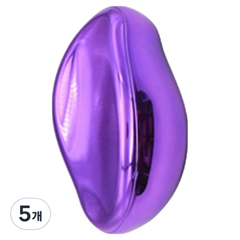 아늑공간 나노글라스 발 뒷꿈치 각질제거기 퍼플, 1개입, 5개, 90g