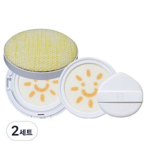 엘로엘 팡팡 빅 선쿠션S8 25g 세트 SPF50+ PA++++, 2세트
