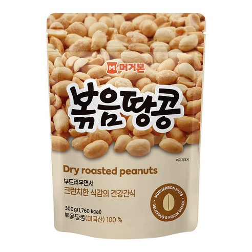 머거본 볶음땅콩, 300g, 3개