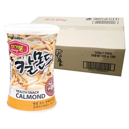 머거본 칼몬드, 100g, 24개