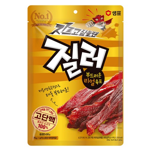 샘표 질러 부드러운 육포, 30g, 1세트