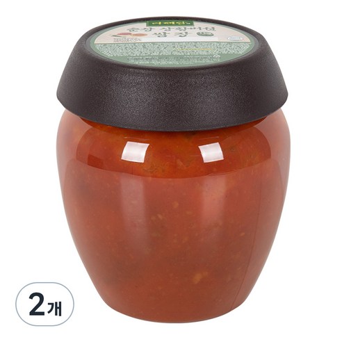 더해담 순창 상황버섯 쌈장, 1kg, 2개