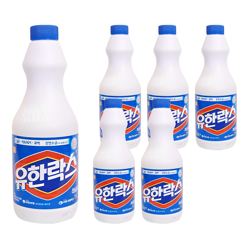 유한락스 레귤러, 1L, 6개
