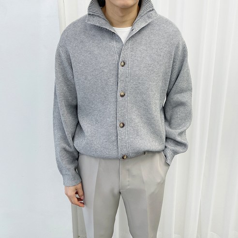 男士 Hachi 開衫 柔軟開衫