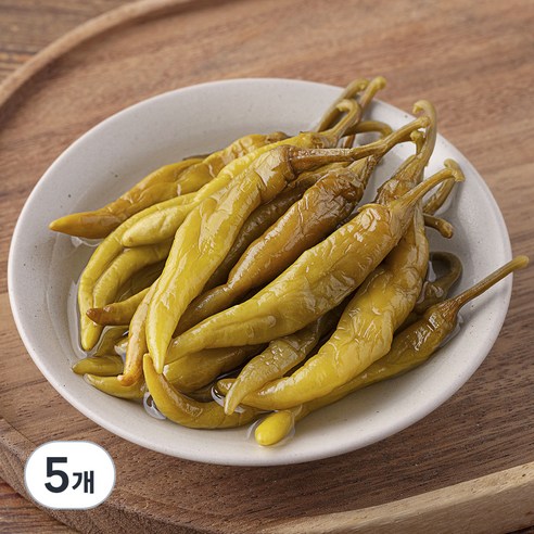 반찬단지 고추지, 1kg, 5개