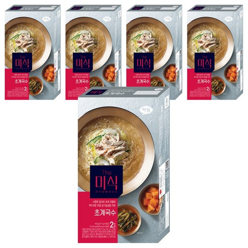 더미식 초계국수 2p, 422g, 5개