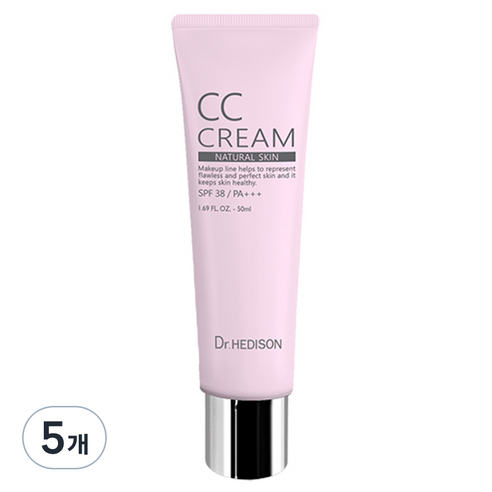 닥터헤디슨 CC 크림 SPF38 PA+++ 50ml, 21호, 5개