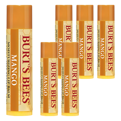 버츠비 모이스춰라이징 립밤, 망고, 4.25g, 6개