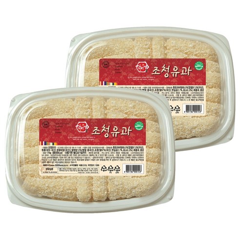 담미정 조청 유과, 170g, 2개
