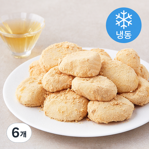 자농의뜨락 콩가루 인절미 (냉동), 270g, 6개, 1개입