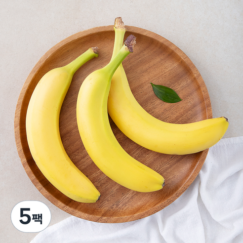 만나다 페루산 유기농 인증 바나나, 500g, 5팩