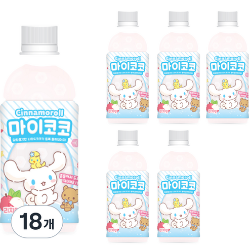 시나모롤 마이코코 리치맛, 18개, 340ml