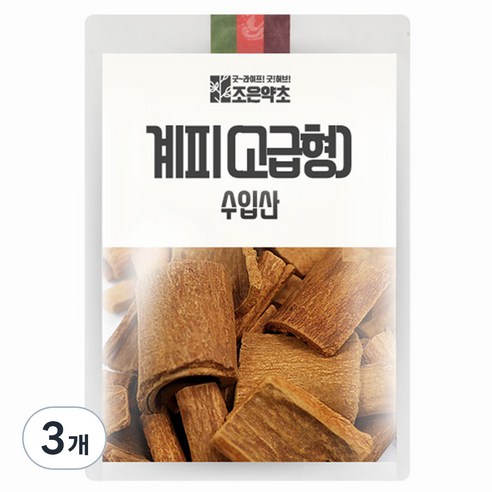 조은약초 계피 고급형, 400g, 3개