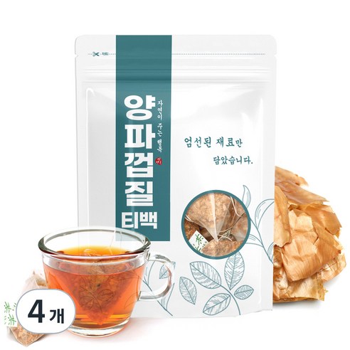 자연초 티백 건조 양파 껍질차, 800mg, 50개입, 4개