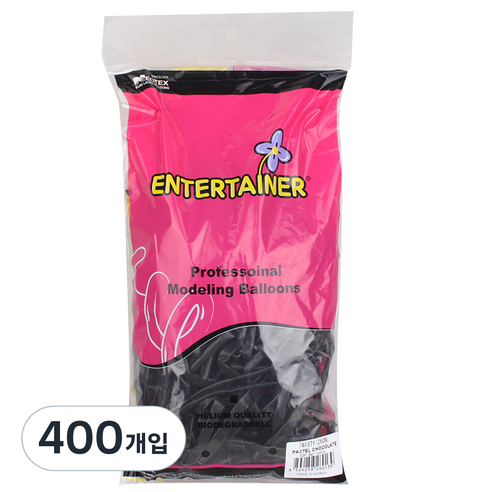 네오룬즈 260N 요술풍선, 파스텔  초콜릿, 400개입