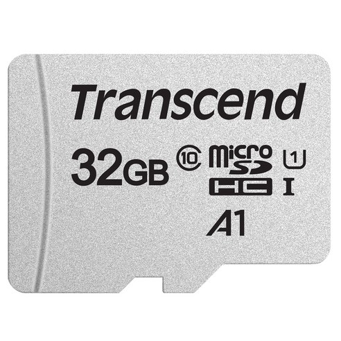 트랜센드 마이크로 SD 메모리카드 TS32GUSD300S, 32GB, 1개