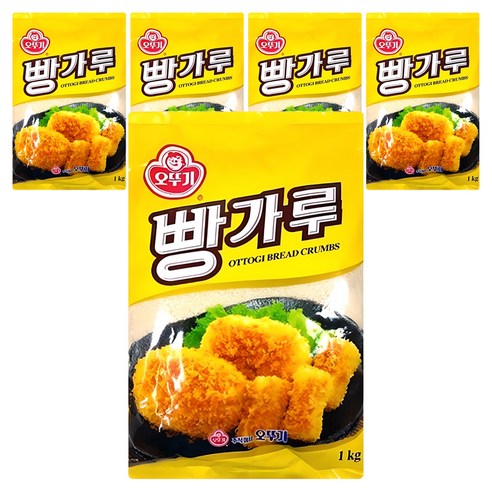 [오뚜기] 빵가루, 1kg, 5개