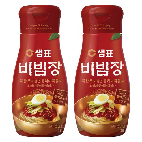 샘표 비빔장, 350g, 2개