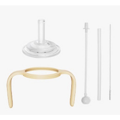 흘릴 걱정 없이 스스로 마시는 기적, 모윰 360도 스트로우 세트